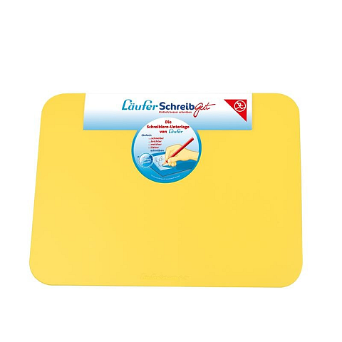 Laufer 30914 Schreibtischunterlage Kunststoff Gelb
