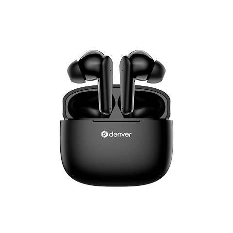 Denver TWE-48B Kopfhörer True Wireless Stereo (TWS) im Ohr Anrufe/Musik Bluetooth Schwarz