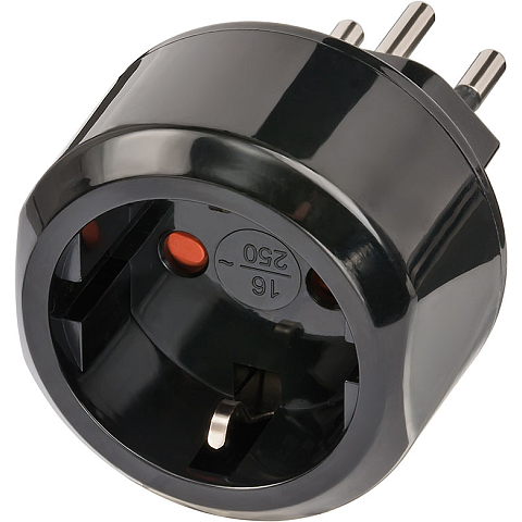 Brennenstuhl 1508642 Netzstecker-Adapter Typ J (CH) Schwarz