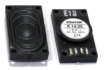 Visaton K 14.25 Schwarz Kabelgebunden 1 W