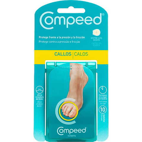 Compeed Callos entre los dedos del pie 2,2 x 2,2 cm 10 Stück(e)