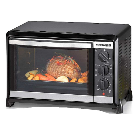 Rommelsbacher BG 1250 Grillofen Schwarz
