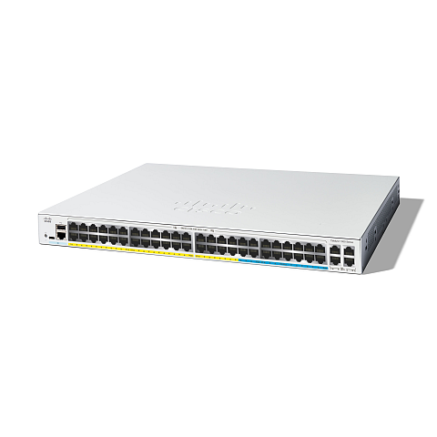 Cisco Catalyst C1300-48MGP-4X Netzwerk-Switch Managed L2/L3 Gigabit Ethernet (10/100/1000) Power over Ethernet (PoE) Grau