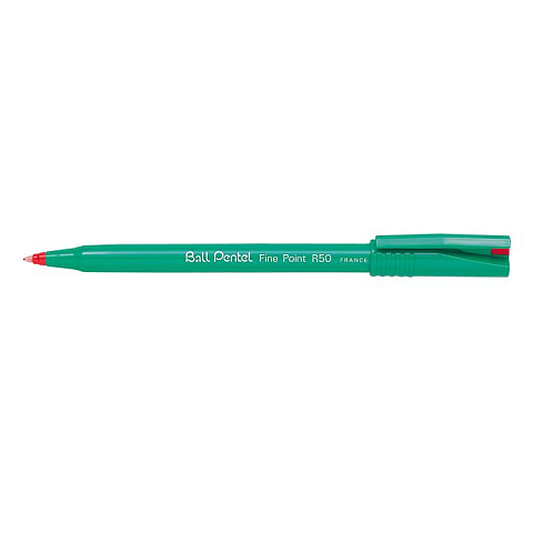 Pentel Fine Point R50 Rot Stick-Kugelschreiber Fein 12 Stück(e)