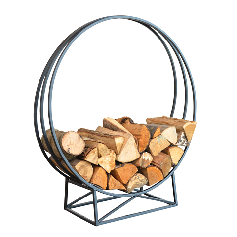 Esschert Design FF470 Kamin Draußen Tragbare Feuerstelle Brennholz Schwarz
