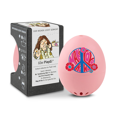 Brainstream A005388.1 Küchen-Timer Mechanischer Küchentimer Pink