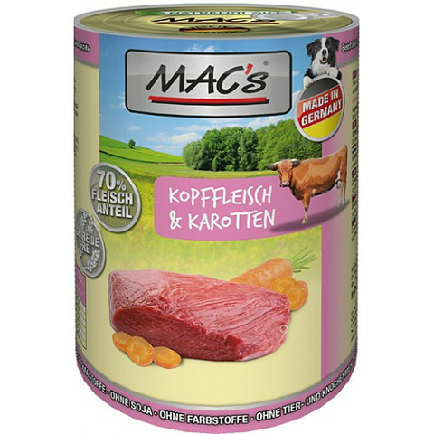 MAC's DOG KOPFFLEISCH & KAROTTEN