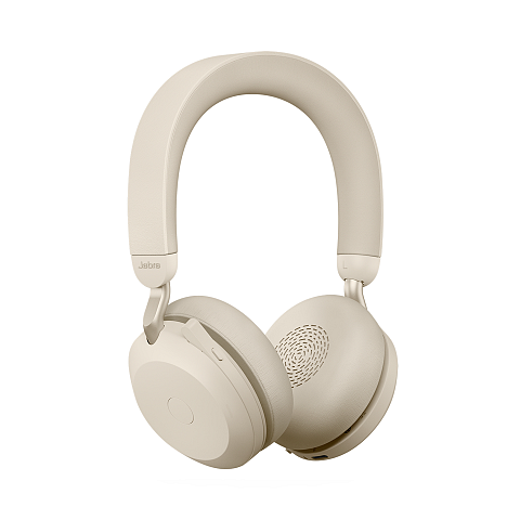 Jabra Evolve2 75 Kopfhörer Kabellos Kopfband Büro/Callcenter Bluetooth Beige