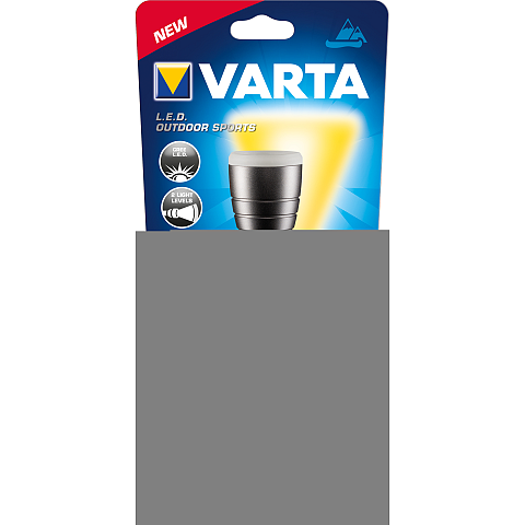 Varta 18628101421 Schwarz, Gelb Taschenlampe LED