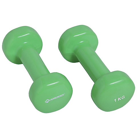 Schildkröt Fitness 960205 Hantel Kurzhantel mit festem Gewicht 1 kg 2 Stück(e)