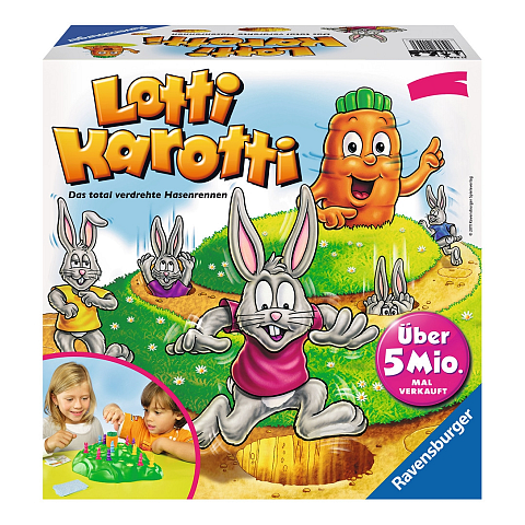 Ravensburger Lotti Karotti Brettspiel Rennen