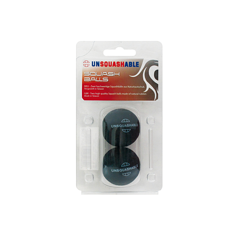 Unsquashable 382213 Squashball Doppelter gelber Punkt 2 Stück(e)