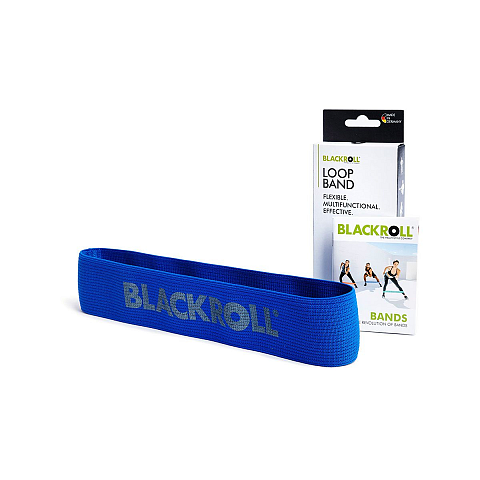 Blackroll Loop Übungsband Sehr schwer Textil Blau