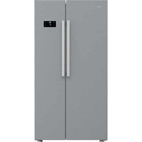 Hotpoint HPG2 6592 XP4UKWR Freistehend 593 l Grau, Metallisch, Silber, Edelstahl, Titan