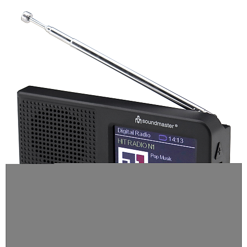 Soundmaster DAB175SW Radio Tragbar Analog & Digital Schwarz