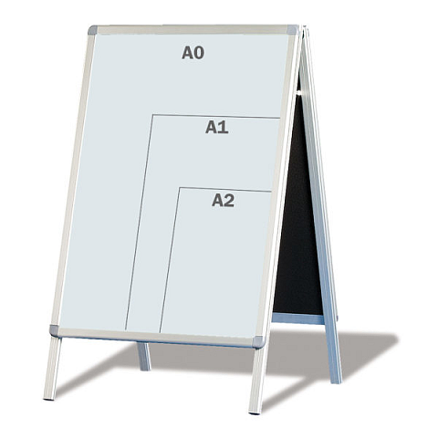 Franken BSA2 Pinnwand Tragbare Pinnwand Weiß