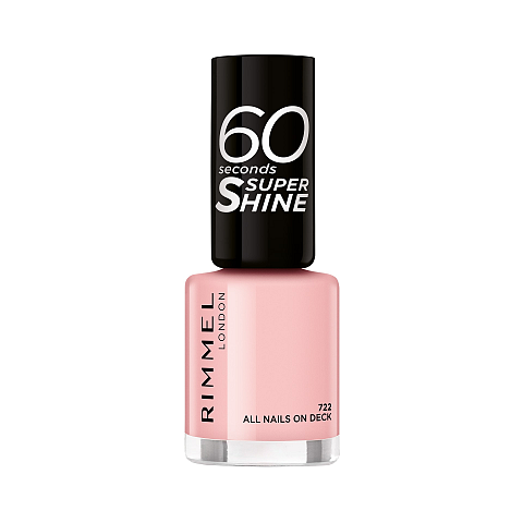 Rimmel 60 Seconds Super Shine Nagellack 8 ml Rose Glanz