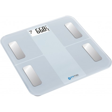 Oromed ORO-SCALE BLUETOOTH WHITE Rechteck Weiß Elektronische Personenwaage