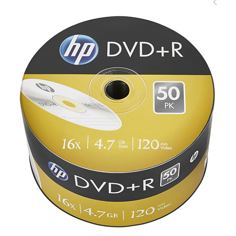 HP DRE00070 DVD-Rohling 4,7 GB DVD+R 50 Stück(e)