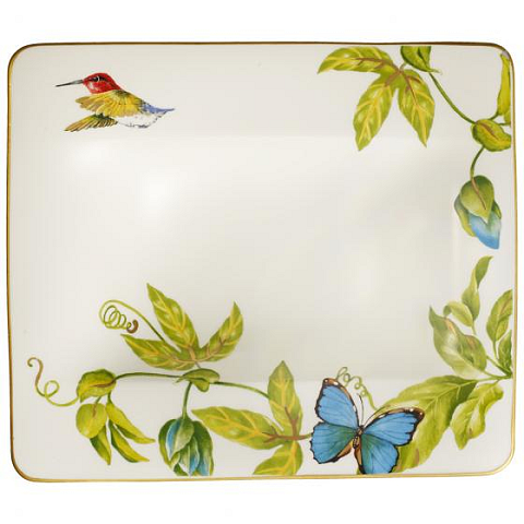 Villeroy & Boch Amazonia Suppenteller Rechteckig Porzellan Mehrfarbig 1 Stück(e)