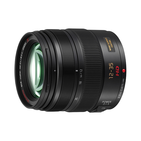 Panasonic H-HS12035E Kameraobjektiv Schwarz