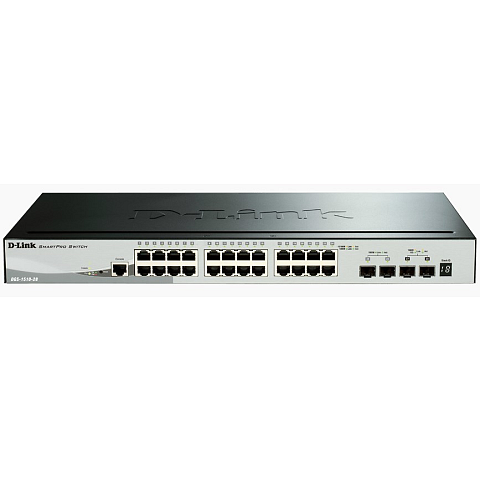 D-Link DGS-1510 Managed L3 Gigabit Ethernet (10/100/1000) Schwarz