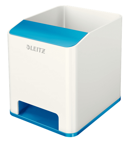 Leitz 53631036 Stiftehalter Polystyrene Blau, Weiß