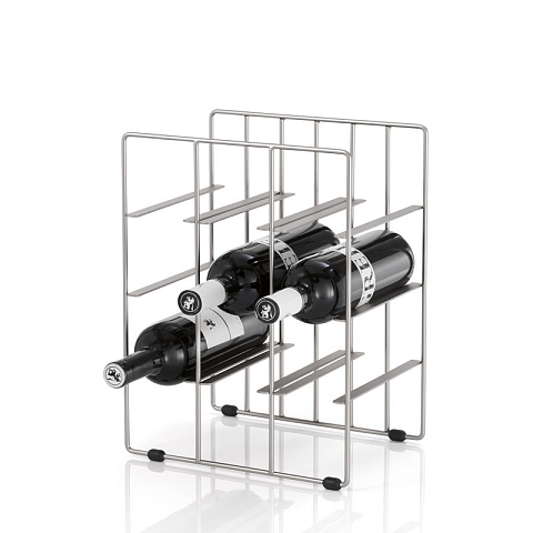Blomus PILARE Tischweinregal 9 Flasche(n) Nickel, Stahl Nickel