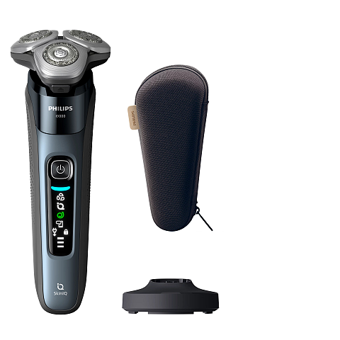Philips i9000 X9001/10 Elektrischer Nass- und Trockenrasierer mit SkinIQ