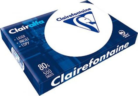 Clairefontaine A3 80 g/m2 500 sht Druckerpapier Weiß