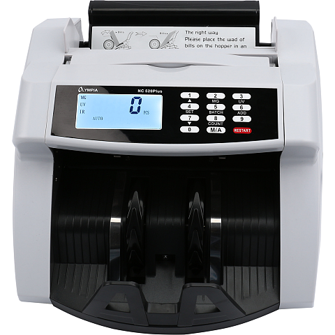 Olympia NC 520 plus Banknotenzählmaschine Weiß