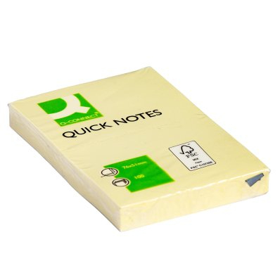 Q-CONNECT KF10501 Klebezettel Rechteck Gemischte Farben 100 Blätter