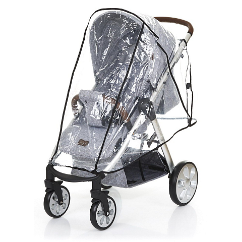 ABC Design 4021357355007 Kinderwagen-Fußsack Raincover Transparent