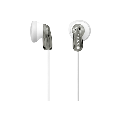 Sony MDR-E9LP Kopfhörer Kabelgebunden im Ohr Musik Grau, Weiß