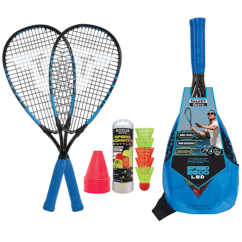 Schildkröt 490119 Badmintonschläger Schwarz, Blau 2 Stück(e)