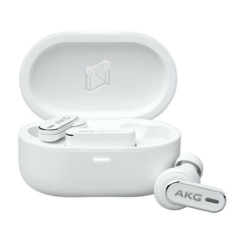 AKG N5 HYBRID Kopfhörer Kabellos im Ohr Anrufe/Musik Bluetooth Weiß