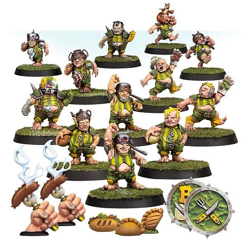 Games Workshop The Greenfield Grasshuggers - Halfling Blood Bowl Team