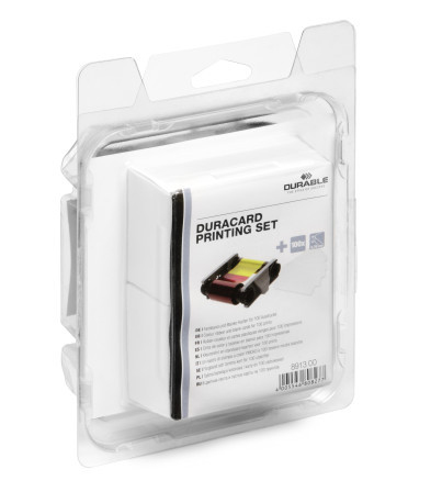 Durable 891300 Blanko-Plastikkarte