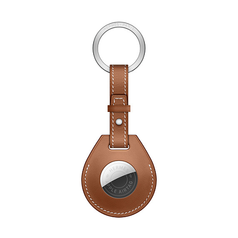Apple AirTag Hermès Gold Schlüsselring