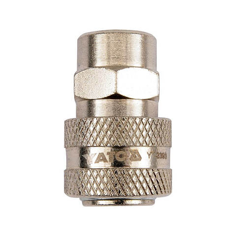Yato YT-2393 Luftanschluss/Verbinder Nickel Stahl Weibliches Gewinde 1/4" 1 Stück(e)