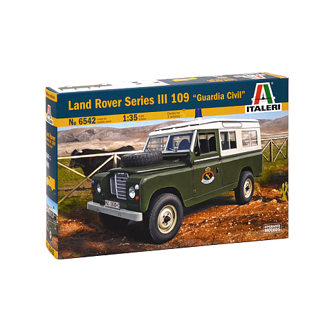 Italeri Land Rover SERIES III 109 "Guardia Civil" Military truck model Montagesatz 1:35