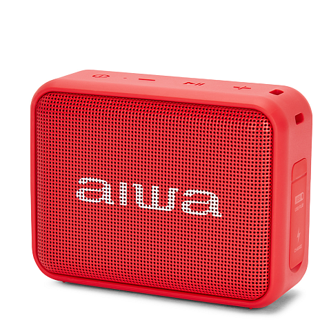 Aiwa BS-200RD Tragbarer-/Partylautsprecher Tragbarer Mono-Lautsprecher Rot 6 W