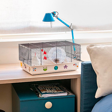 Ferplast Criceti 9 Kosmos Hamster Grau, Weiß