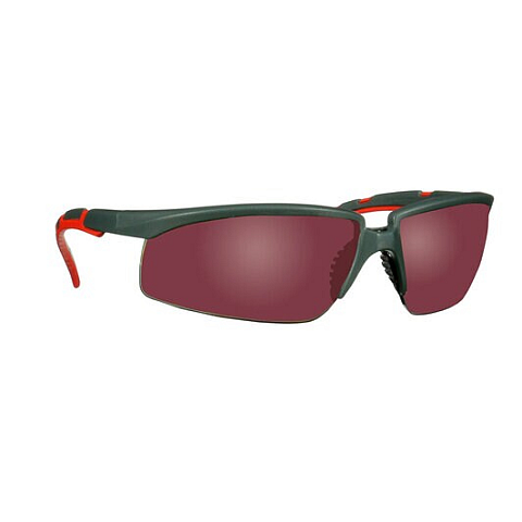 3M S2024AS-RED Schutzbrille/Sicherheitsbrille Kunststoff Grau, Rot