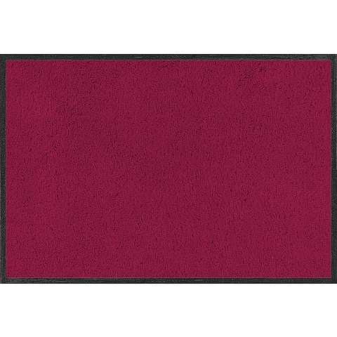 wash+dry Regal Red Dekorative Fußmatte Drinnen Rechteckig Rot