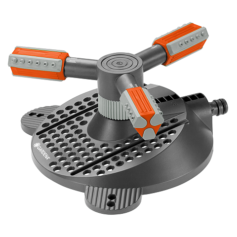 Gardena 2062-20 Wassersprinkler Kreisförmige Wassersprinkler Schwarz, Orange
