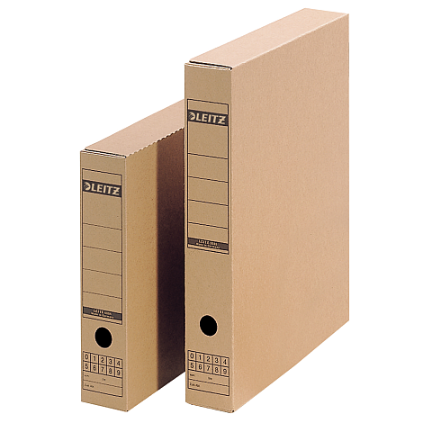 Leitz 60850000 Dateiablagebox Karton Braun