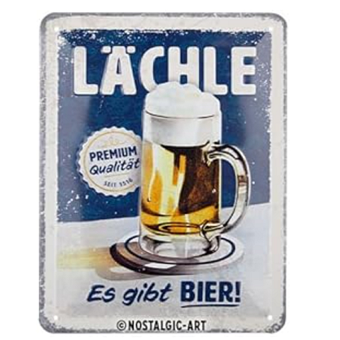 Nostalgic Art 45104981 Dekoratives Schild & Tafel für drinnen Metall Mehrfarbig