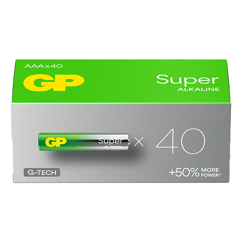 GP Batteries Super Alkaline 8716778921011 Haushaltsbatterie Einwegbatterie AAA Alkali