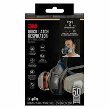 3M 6502QLKIT-1 Halbmasken-Atemgerät Luftreinigendes Atemgerät